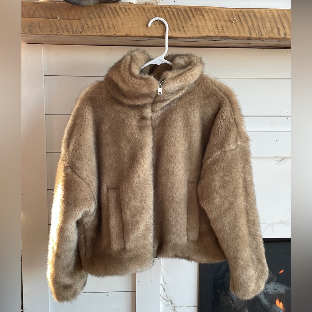 Zara faux coat